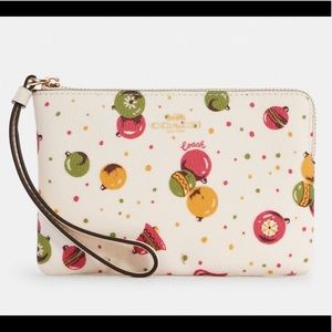 NEW Coach Ornament Wristlet with Box